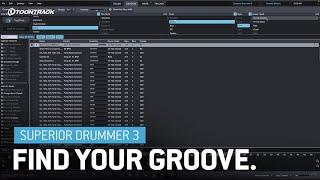 Superior Drummer 3: Find your groove