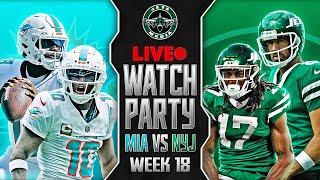 New York Jets vs Miami Dolphins LIVE Watch Party Play by Play Reaction 