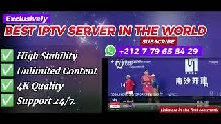 Best iptv server in the world of 2024 ll all devices