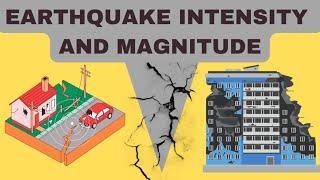 Earthquake Intensity and Magnitude | Animation