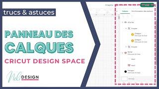 Cricut Design Space: trucs et astuces sur le panneau des calques