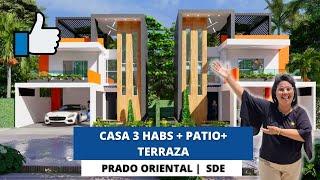 CASA DE 3 HABITACIONES | PATIO | TERRAZA | PRADO ORIENTAL | SANTO DOMINGO ESTE | INVIERTE EN RD