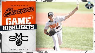 Oregon State Baseball Highlights: 6/1/25 vs. Saint Mary's