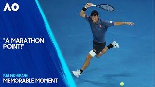 Kei Nishikori Marathon Point | Australian Open 2025