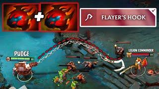 Brutal Burn Radiance + Kaya Yasha Pudge Raid Boss 30Kills 8000HP x2 Hearts + Giant Ring Dota 2