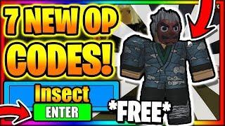 ALL *7* NEW SECRET OP WORKING CODES! [INSECT BREATH UPDATE] Roblox Ro-Slayers