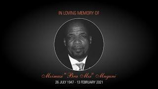 In Loving Memory Of Mzimasi "Bra Mzi" Mnguni