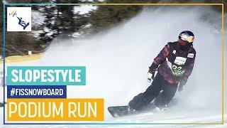 Vlad Khadarin | Men's Slopestyle | Seiser Alm | 1st place | FIS Snowboard