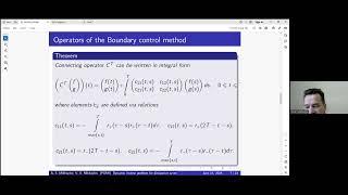 Victor Mikhaylov | Inverse dynamic problem for a one-dimensional dissipative system