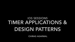 Learn IOS Tutorial 5 Timer App & IOS Design Patterns