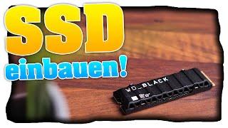 PS5 SSD einbauen! PlayStation 5 SSD Erweiterung einbauen und einrichten! PS5 Speicher erweitern!