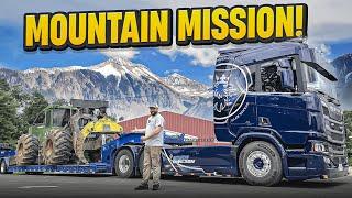 Only a Scania Could Do This… Tight Turns, Heavy Load, No Problem!