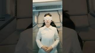 the girl chose to freeze herself