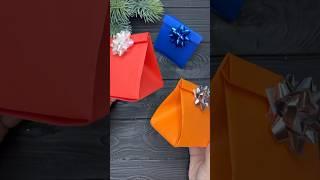 DIY Craft Paper Christmas GIFT BAG Origami Tutorial