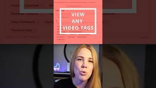 How to See Keyword Tags for ANY Video