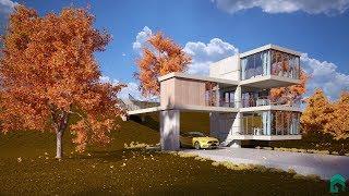 Vray Next Sketchup Modeling and Rendering Autumn