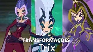 Todas as transformações/Poderes das trix | WINX CLUB