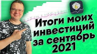 Итоги моих инвестиций в акции за сентябрь 2021