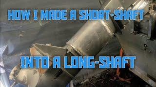 how i made a short-shaft into a long-shaft