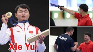 Paris Olympics 2024 - Xie Yu Wins Gold Medal at men's 10m air pistol