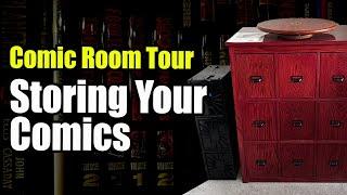 Comic Book Room Tour and Comic Book Storage Options, From High End to on a Budget