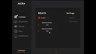 Free Ghost client "Akira Client (release) 1.8.9/1.7.10(Reach & velocity working) Lunar Client