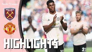 Highlights | West Ham United v Manchester United | Premier League