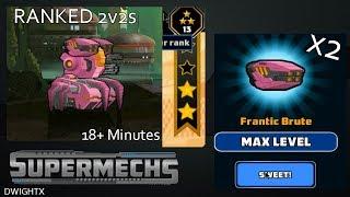 Supermechs (F2P) [2 MAXED OP Frantic Brutes]  Noob Account 