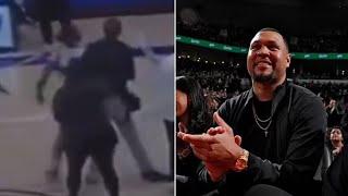 Brandon Roy Stops Daughter in High School Brawl!