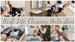 REAL LIFE MESSY HOUSE CLEAN WITH ME/ CLEANING MOTIVATION/ JUBARA AT HOME/ AMORETU