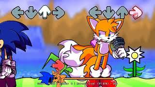 You Can't Run Forever Sonic (Ycr Ecnore But Sonic.xe and Tails Dark Dairy Sings it)