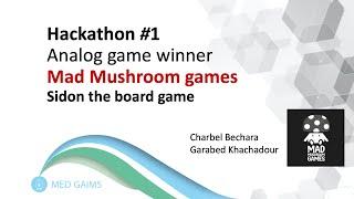 MED GAIMS - Lebanon Hackathon 1 - Analog Game Winner - Mad Mushroom