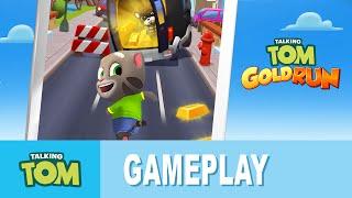 Talking Tom Gold Run - Chase the Robber! (Gameplay)