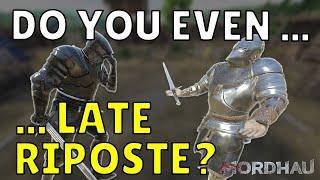 MORDHAU - Hidden Mechanic: Late Ripostes (Quick Tip Ep. X)