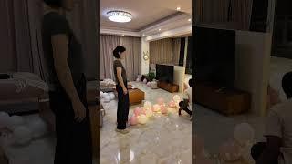 Xiaoyu's coming-of-age ceremony venue all set up!