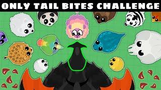 ONLY TAIL BITES CHALLENGE in MOPE.IO