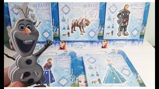 #Холодное сердце IQ PUZZLE Frozen 3D ПАЗЛ Обзор Сборка