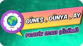 Güneş, Dünya ve Ay | 5. Sınıf Pratik Soru Çözümü