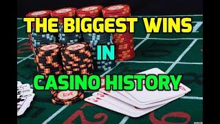 The Biggest Wins in Casino History