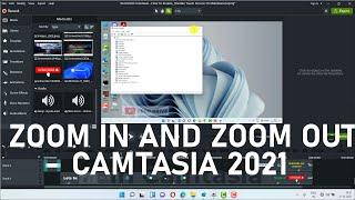 How To Zoom In and Zoom Out Video In Camtasia 2021 | Animations Zoom-n-pan Tool Tutorial