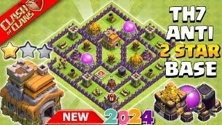 New Town hall 7(Th7) Base | Town hall 7(TH7) Farming/Trophy/Pushing | New Coc TH7 Base (Link) 2024