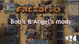 Factorio (Bob's mods + Angel's mods) #24 - Производство железобетона