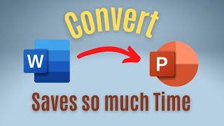 Easily Convert Word Document to PowerPoint Slides | Save Time