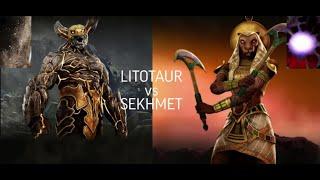 LITOTAUR vs SEKHMET |Сехмет| DAWN of TITANS