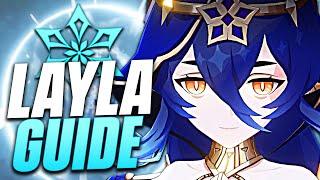 LAYLA, LE REMPART CRYO ! Guide - Meilleur Artéfacts, Armes et Teams | Genshin Impact