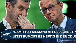 DEUTSCHLAND: "Hat niemand mit gerechnet!" Jetzt rumort es heftig in der CDU! Frei kontert eindeutig!