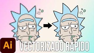 VECTORIZAR DE FORMA RÁPIDA EN ILLUSTRATOR/#SERIGRAFÍA