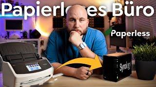 Mein Papierloses Büro! Scanner, NAS & Paperless NGX