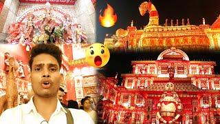 मिट्टी का ऐसा पंडाल आपने कभी नहीं देखा होगा  | Gauribari Durga Puja 2024 | Kolkata Durga Puja 2024