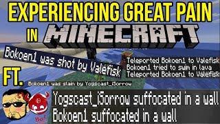 Experiencing Great Pain and Suffering in Minecraft Survival Island ft. ISP and Bokoen1